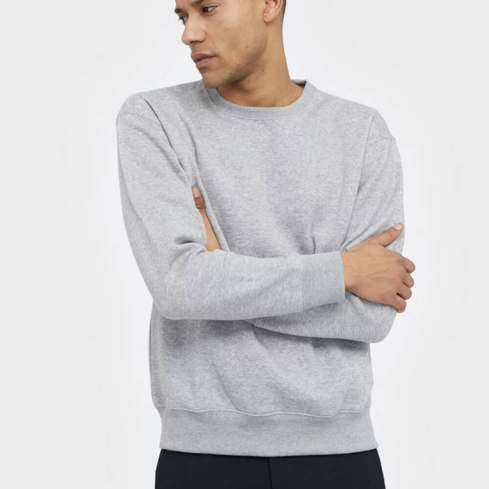 Men’s Crew Neck Jumper – Grey